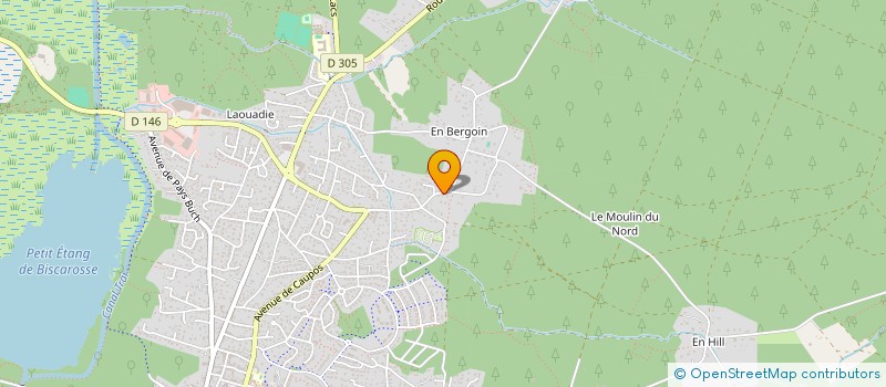 localisation de l'entreprise SCI MEETIK  BISCARROSSE