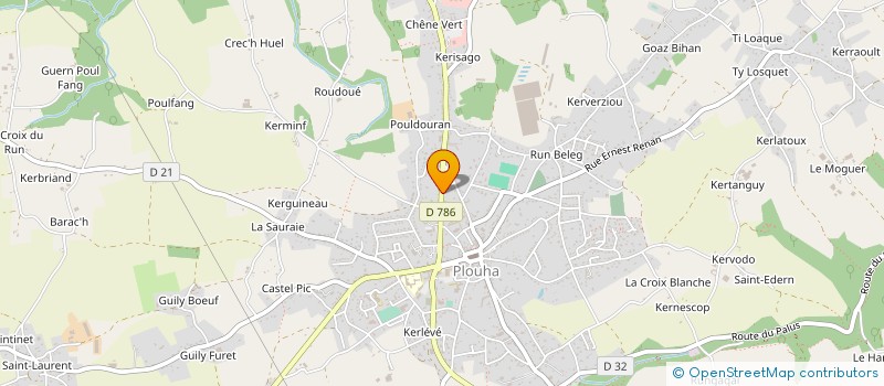 localisation de l'entreprise SCI MEF  PLOUHA