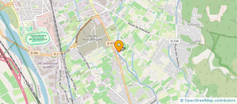 localisation de l'entreprise SCI MEFE  CAVAILLON