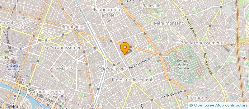 localisation de l'entreprise SCI MEFI à MONTREUIL