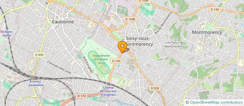localisation de l'entreprise SCI MEFTAH IMMOBILIER  SOISY-SOUS-MONTMORENCY