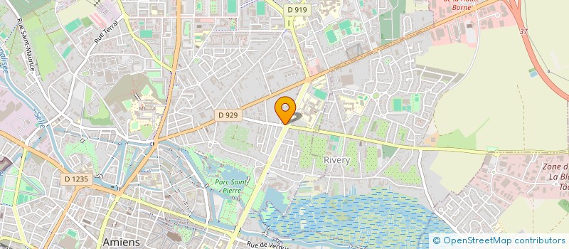 localisation de l'entreprise SCI MEG à AMIENS