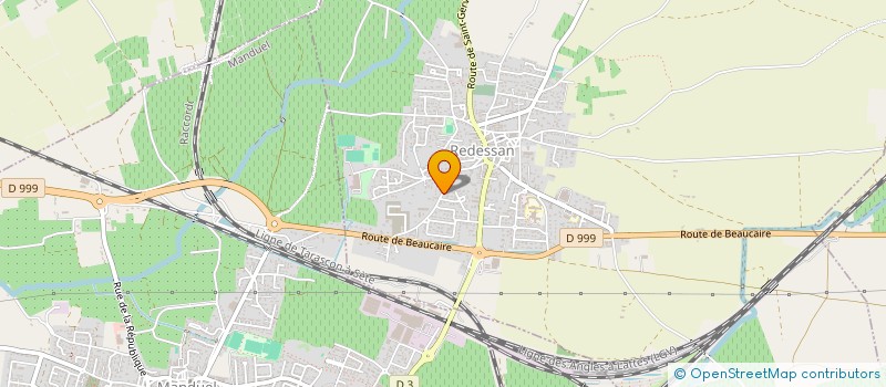 localisation de l'entreprise SCI MEGANE  REDESSAN