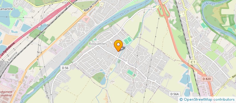 localisation de l'entreprise SCI MEGARA à ROQUETTES