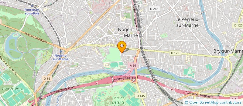 localisation de l'entreprise SCI MEGUILA FAMILY à NOGENT-SUR-MARNE