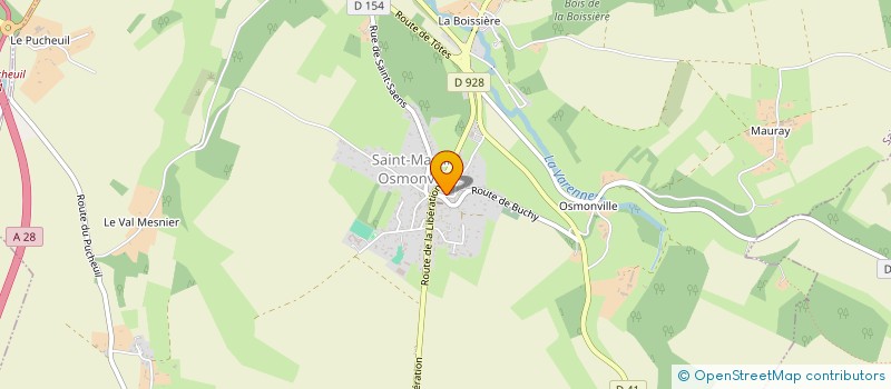 localisation de l'entreprise SCI MEGUSANNE PATRIMOINE  SAINT-MARTIN-OSMONVILLE