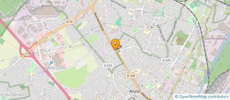 localisation de l'entreprise SCI MEHADDI  RAISMES