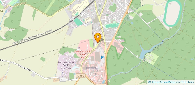 localisation de l'entreprise SCI MEHANNA  RAMBOUILLET