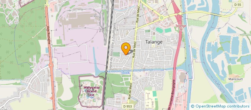 localisation de l'entreprise SCI MEHDE KARIMA à TALANGE