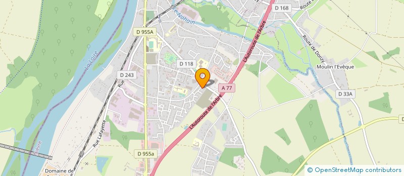 localisation de l'entreprise SCI MEHDI à COSNE-COURS-SUR-LOIRE