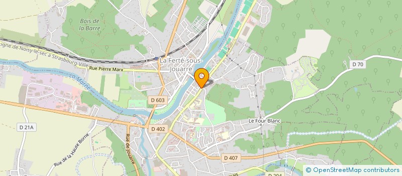 localisation de l'entreprise SCI MEHDI à LA FERTE-SOUS-JOUARRE