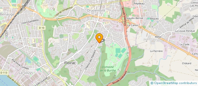 localisation de l'entreprise SCI MEHDI  FLOIRAC