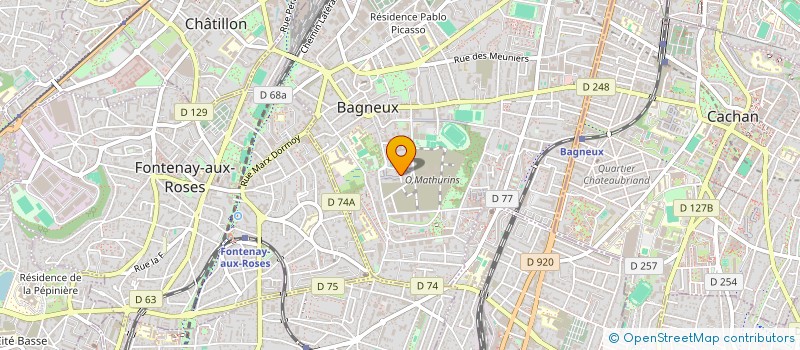 localisation de l'entreprise SCI MEHDINA à BAGNEUX
