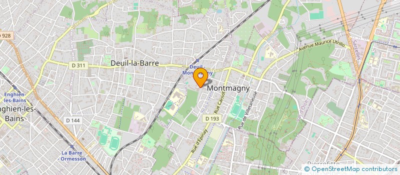 localisation de l'entreprise SCI MEHENNI  MONTMAGNY