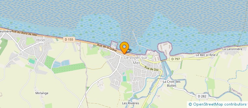 localisation de l'entreprise SCI MEHIEL  LE VIVIER-SUR-MER