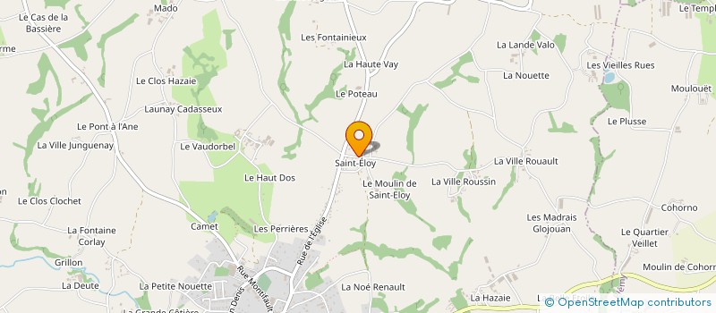 localisation de l'entreprise SCI MEHLIE  PLUC-L'HERMITAGE