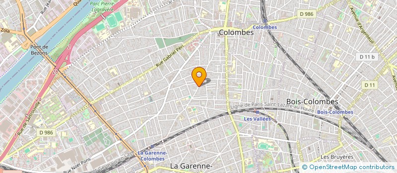 localisation de l'entreprise SCI MEHRINGDAMM à COLOMBES