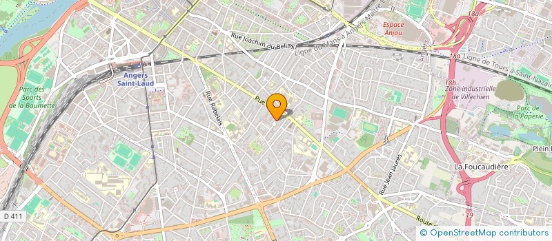 localisation de l'entreprise SCI MEIGNAN ASSOCIES à ANGERS