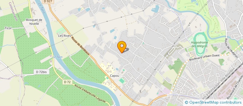 localisation de l'entreprise SCI MEIJOADELA  MONTAUBAN