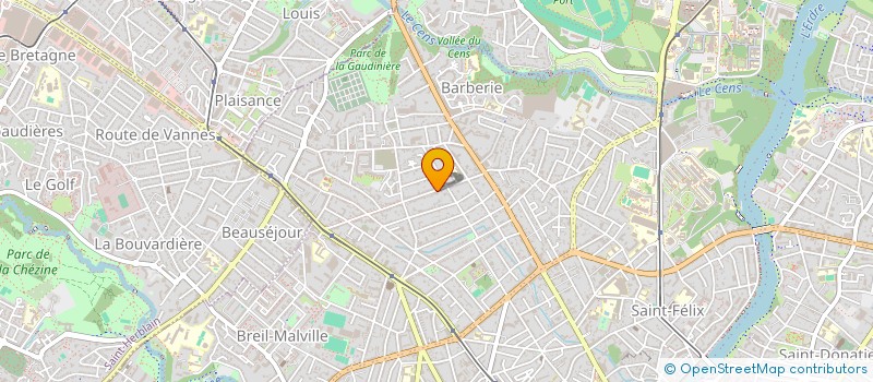 localisation de l'entreprise SCI MEILI à NANTES