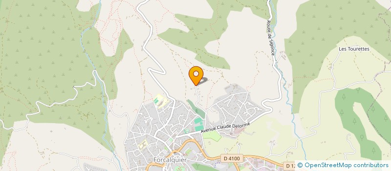 localisation de l'entreprise SCI MEILLAT MATHIEU ET FLORIE à FORCALQUIER