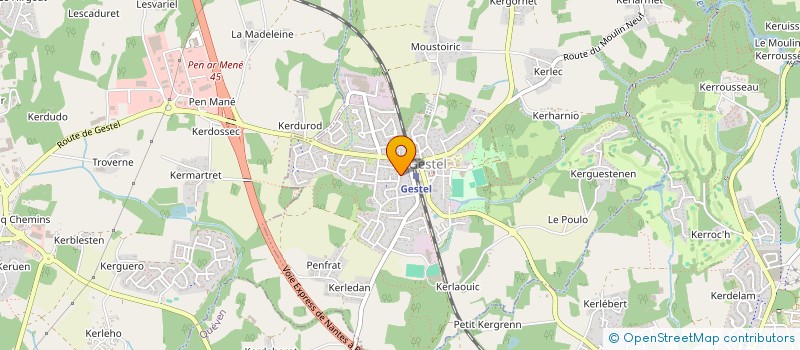 localisation de l'entreprise SCI MEIN  GESTEL