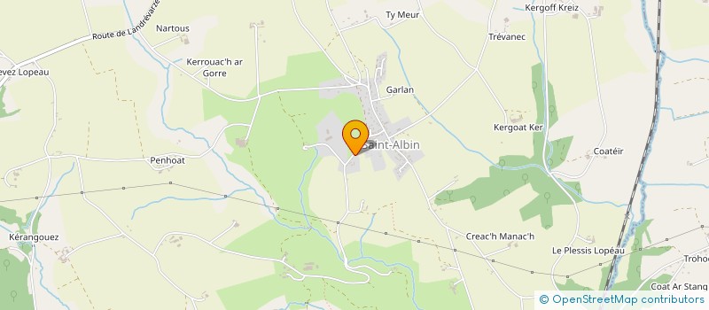localisation de l'entreprise SCI MEIN TAD  PLOGONNEC