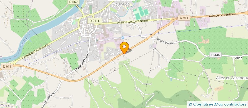 localisation de l'entreprise SCI MEIRINHOS  SAINTE-LIVRADE-SUR-LOT