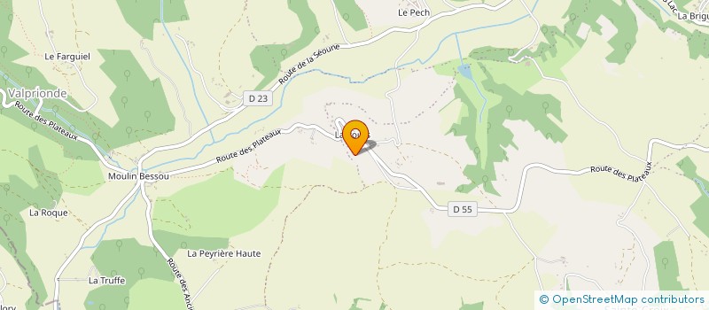localisation de l'entreprise SCI MEISSONNIER  MONTCUQ-EN-QUERCY-BLANC