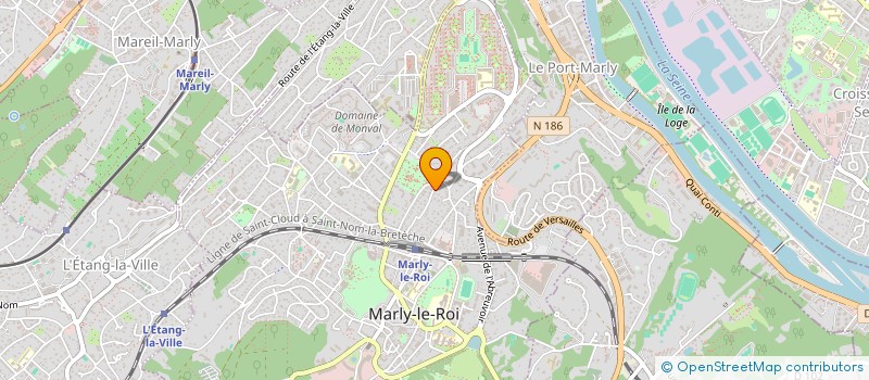 localisation de l'entreprise SCI MEJE  MARLY-LE-ROI