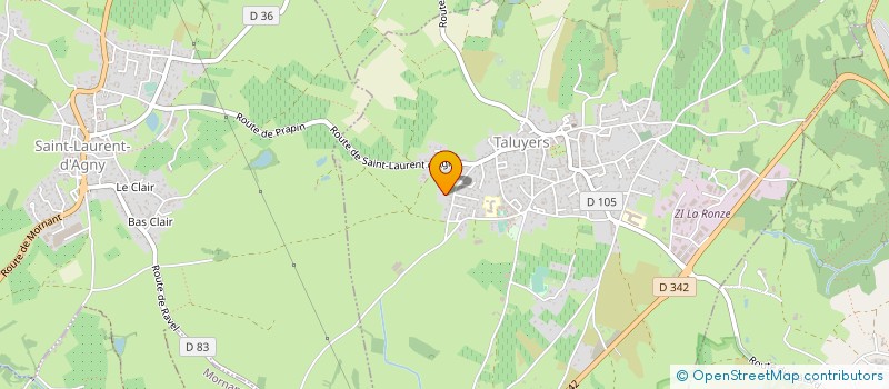 localisation de l'entreprise SCI MEJEAN  CHAUSSAN