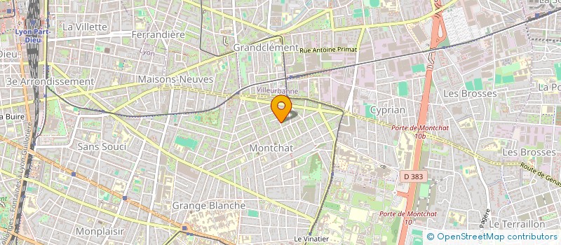 localisation de l'entreprise SCI MEJO  LYON