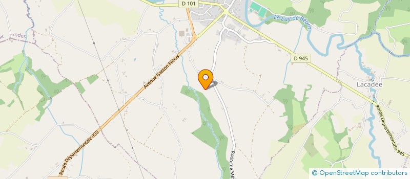 localisation de l'entreprise SCI MEJOLI  SAULT-DE-NAVAILLES