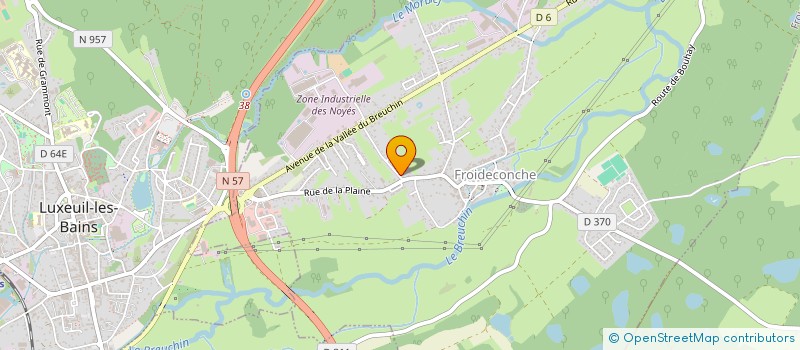 localisation de l'entreprise SCI MEJU  FROIDECONCHE