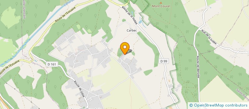 localisation de l'entreprise SCI MEJYC  FATOUVILLE-GRESTAIN