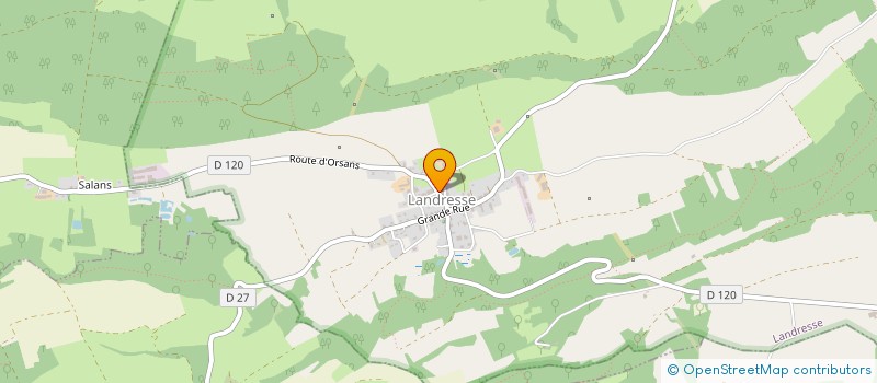 localisation de l'entreprise SCI MEKABAT  LANDRESSE