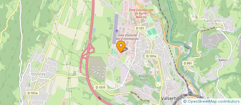 localisation de l'entreprise SCI MEKANO à VALSERHONE