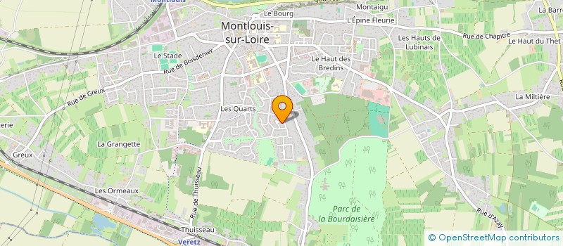 localisation de l'entreprise SCI MEKEGE à MONTLOUIS-SUR-LOIRE