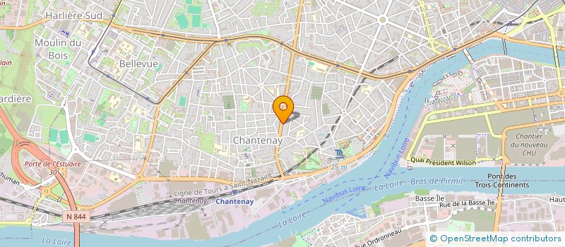localisation de l'entreprise SCI MEKER GARAT à NANTES