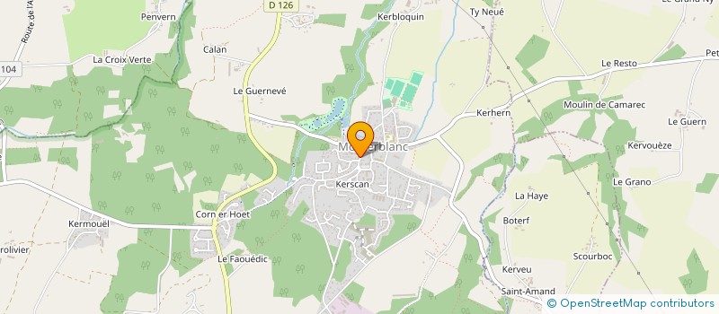 localisation de l'entreprise SCI MEKNASSI THOMAS  MONTERBLANC