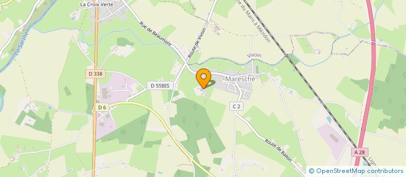 localisation de l'entreprise SCI MEKNES  VIVOIN