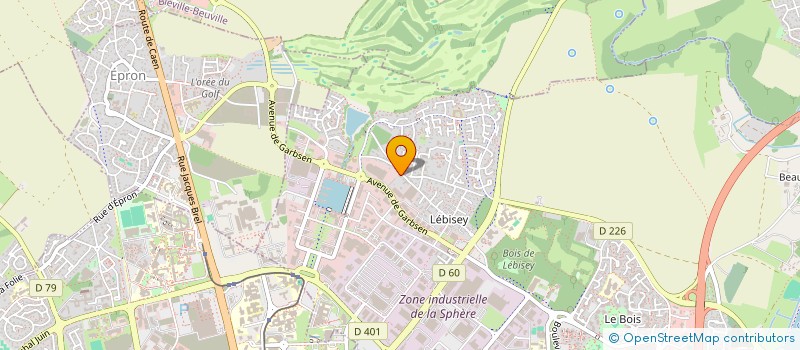 localisation de l'entreprise SCI MEKONG  HEROUVILLE-SAINT-CLAIR