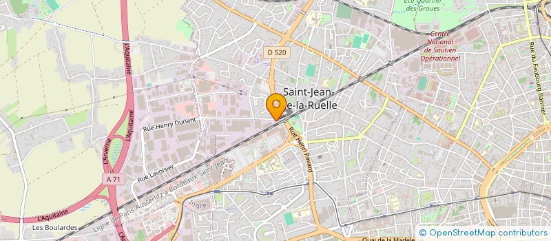 localisation de l'entreprise SCI MEKY  SAINT-JEAN-DE-LA-RUELLE