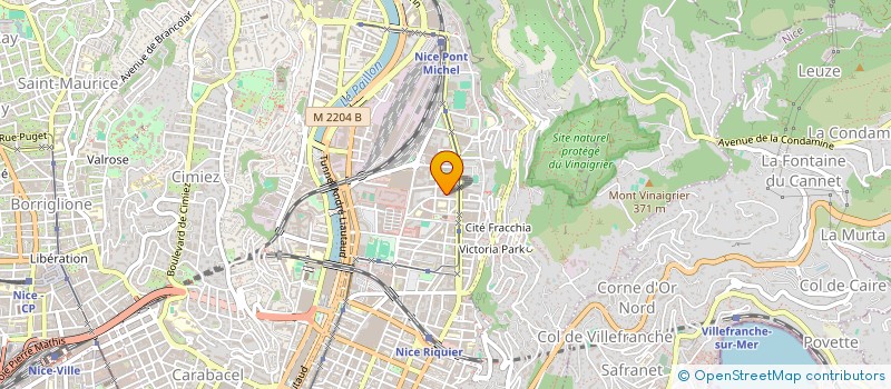 localisation de l'entreprise SCI MEL à NICE