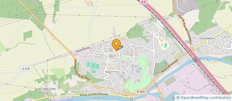 localisation de l'entreprise SCI MEL à MONTEREAU-FAULT-YONNE
