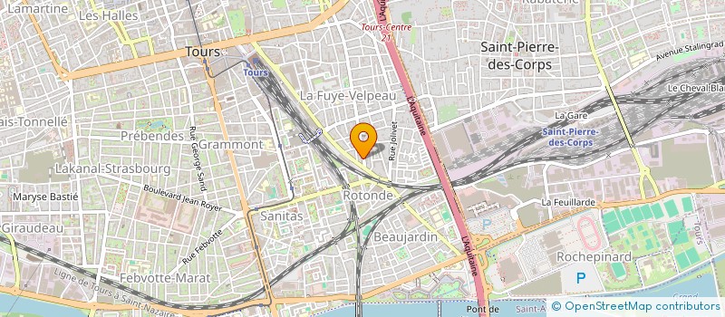 localisation de l'entreprise SCI MEL  TOURS