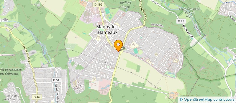 localisation de l'entreprise SCI MEL IMMOBILIER  SAINT-REMY-LES-CHEVREUSE