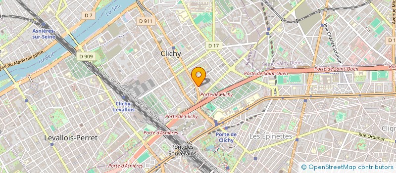 localisation de l'entreprise SCI-MEL-LAS-IMMO à CLICHY
