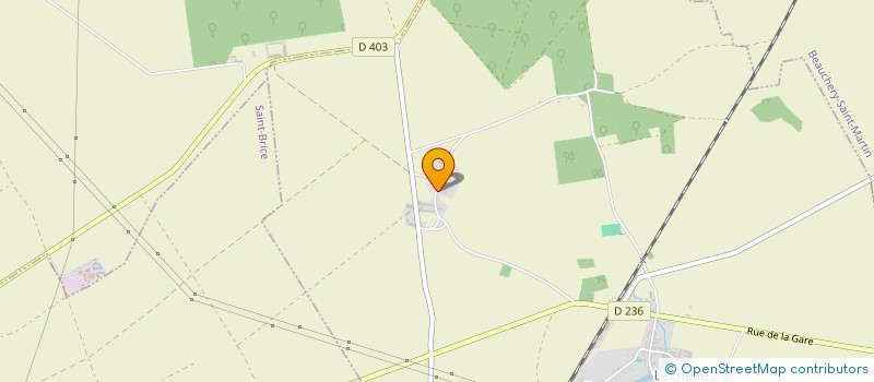 localisation de l'entreprise SCI MEL MARTINS  LECHELLE