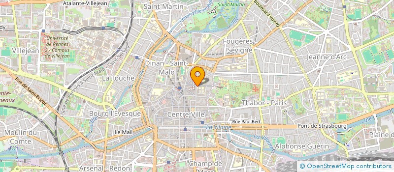 localisation de l'entreprise SCI MELAINE à RENNES